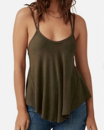 Free People Green Tank