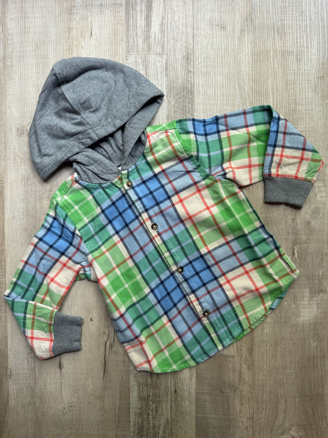 Hanna Andersson Plaid Button Down