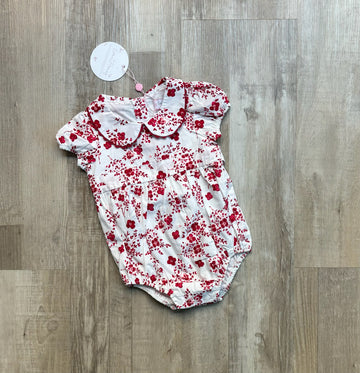 SweetHoney Red Floral Bubble - NEW