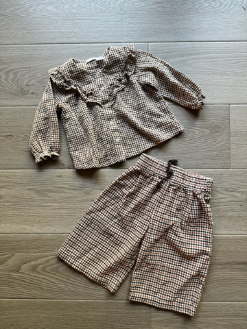 Zara Checkered Set