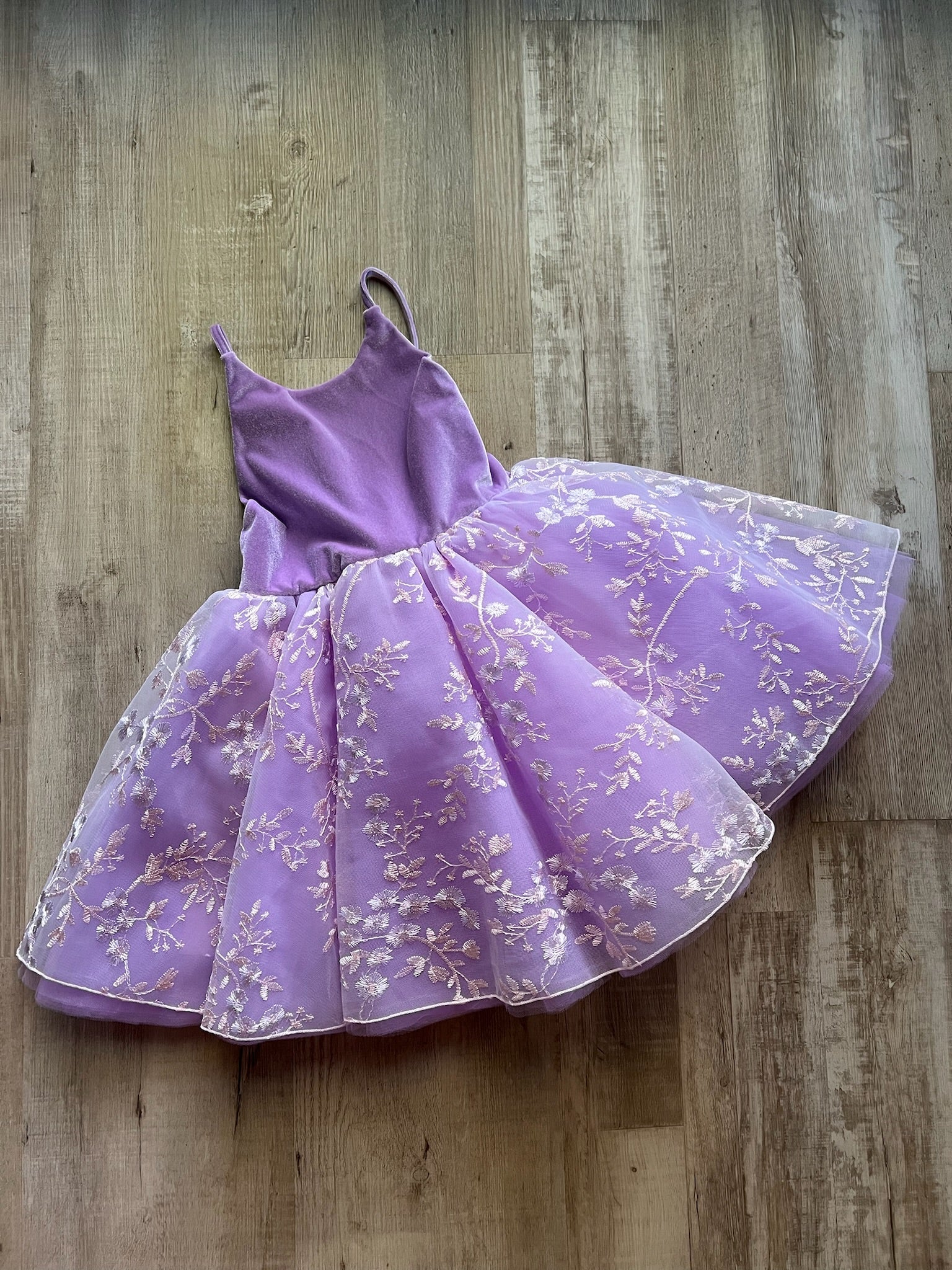 Pleiades Purple Tulle Dress - NEW