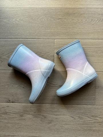 Hunter Blue Ombré Boots