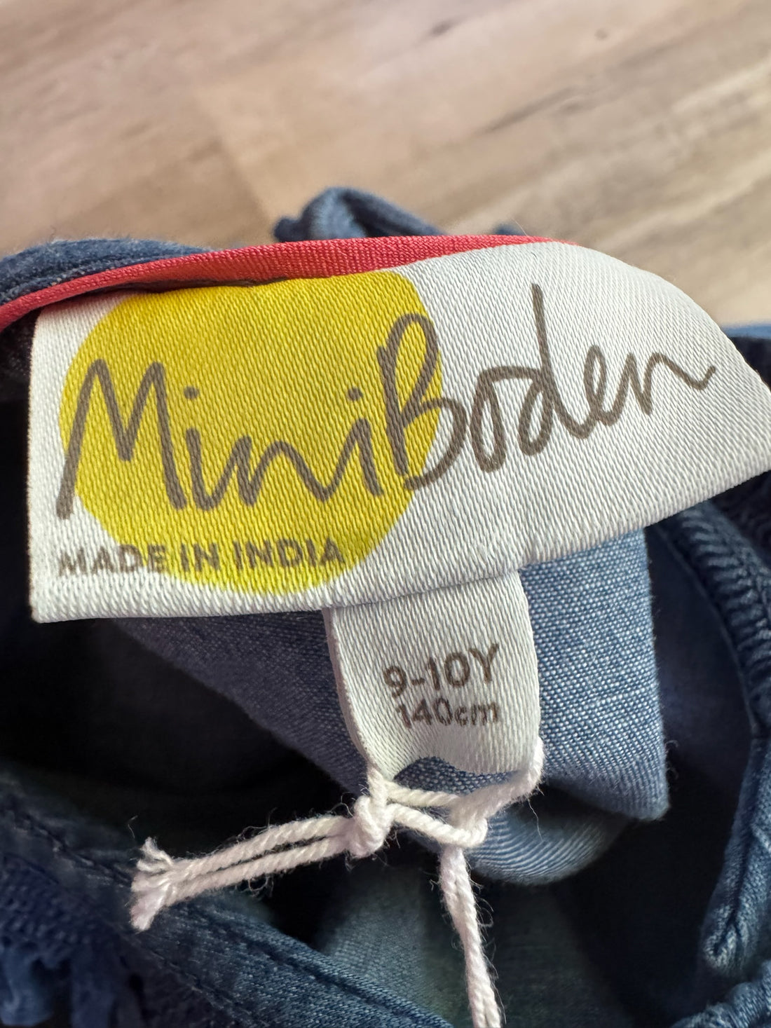 Mini Boden Chambray Top - NEW