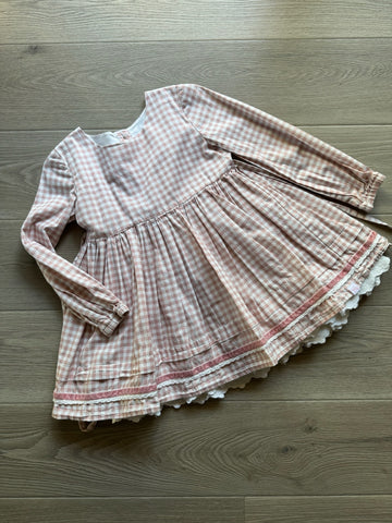 Sweethoney Pink Checkered Tunic