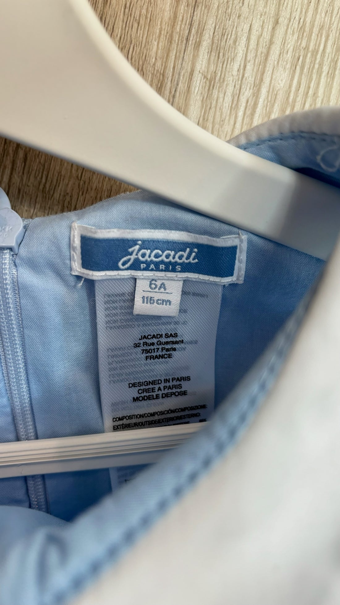Jacadi Blue Dress