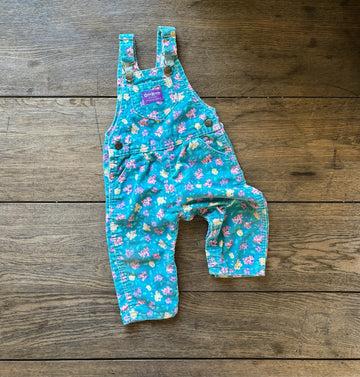 Oshkosh Vintage Floral Overalls