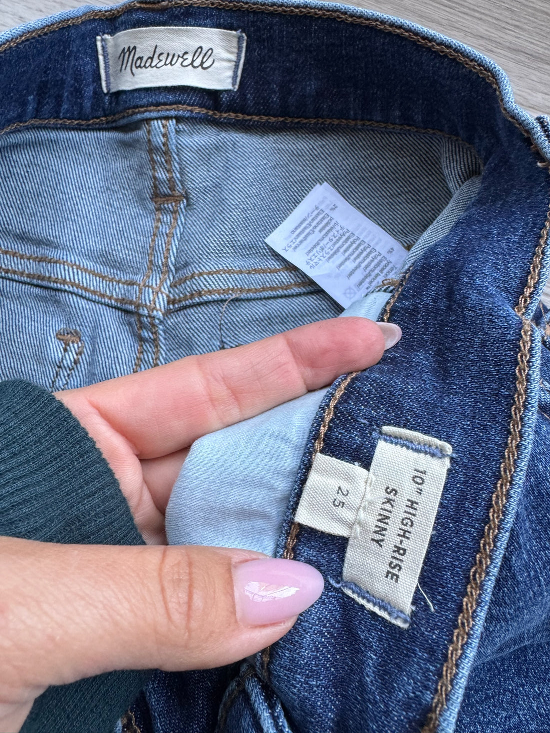 Madewell High-Rise Skinny Jeans