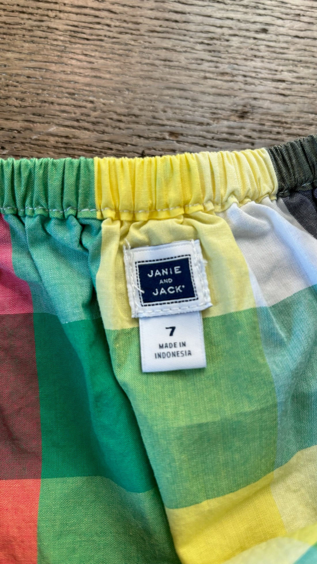 Janie & Jack Plaid Dress