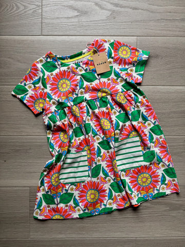 Boden Retro Floral Dress - NEW