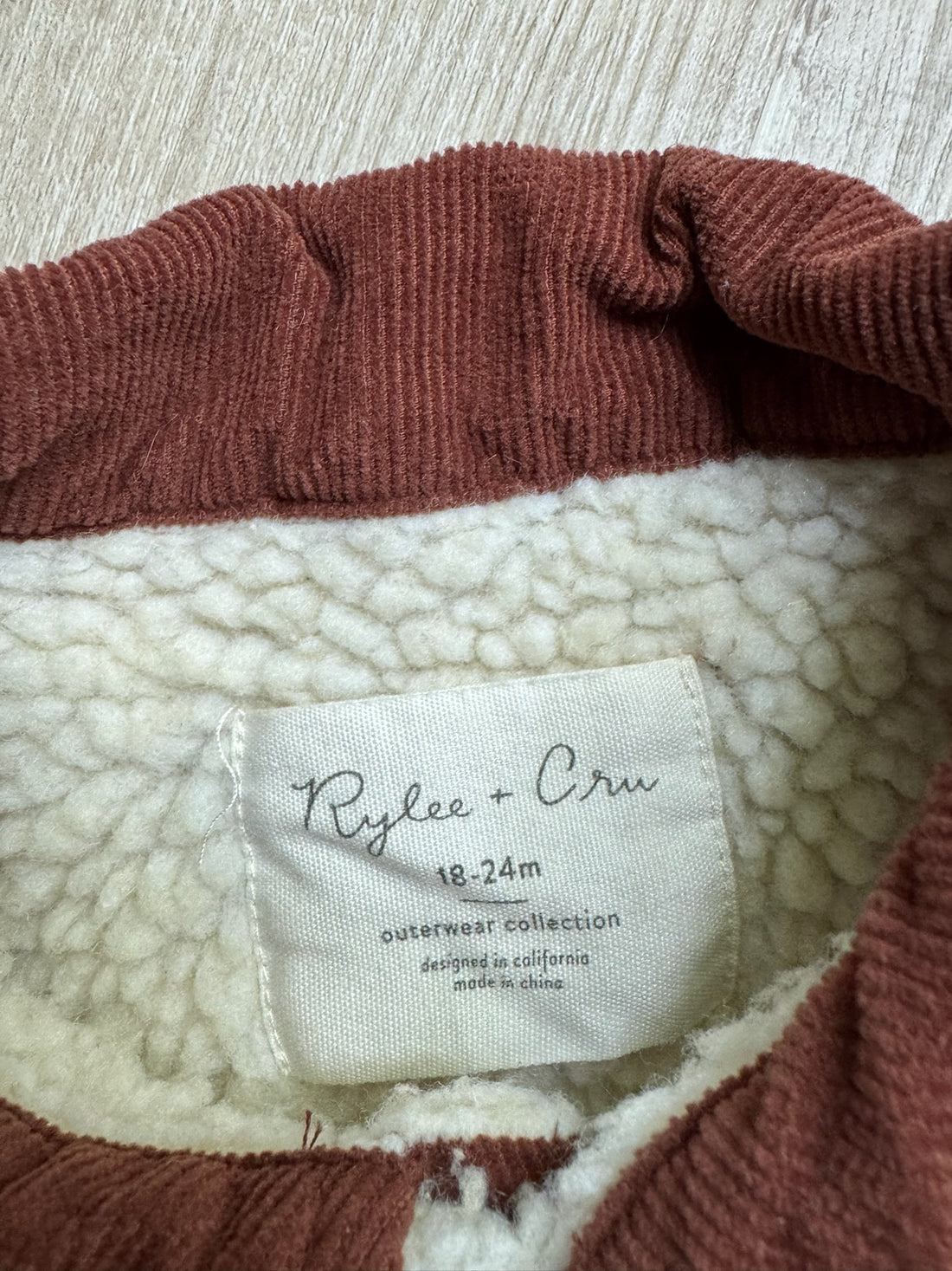 Rylee & Cru Brown Romper