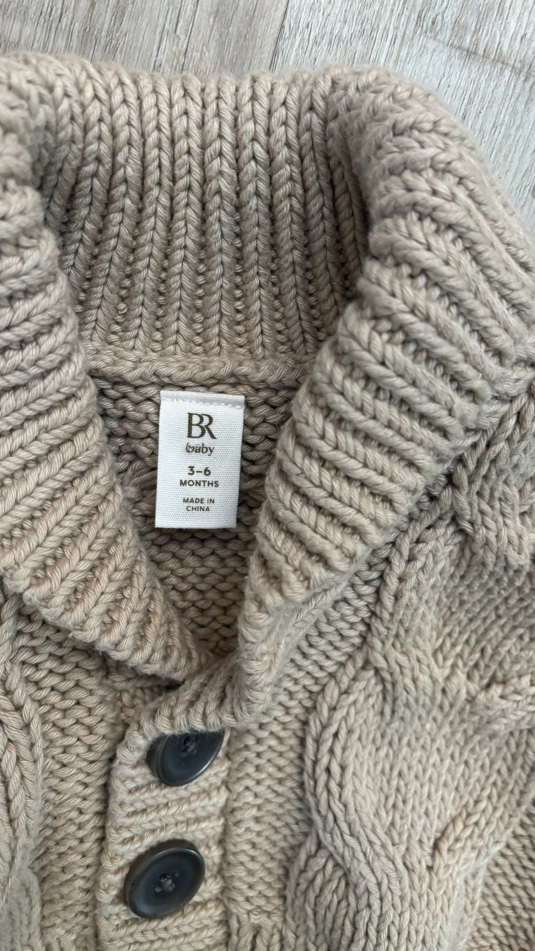 BR Baby Knit Cardigan