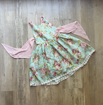 Pleiades Vintage Floral Dress