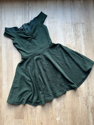 Bebe Green Dress