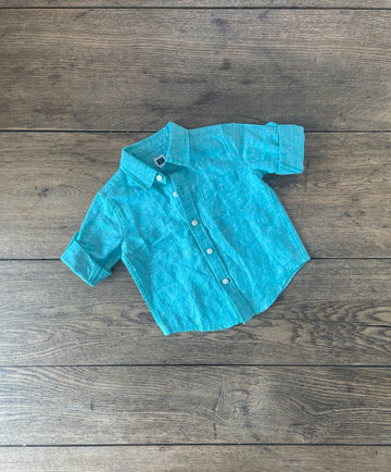 Janie & Jack Blue Button Down