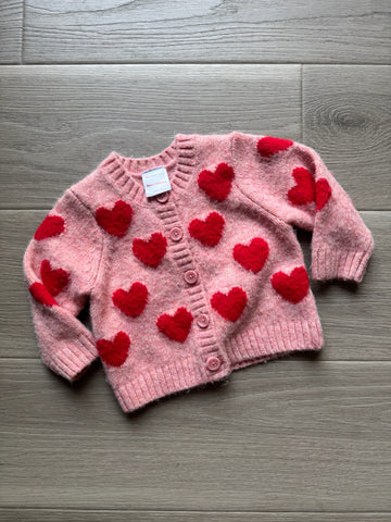 Hanna Andersson Heart Cardigan