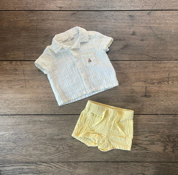 Gap Yellow Short Set