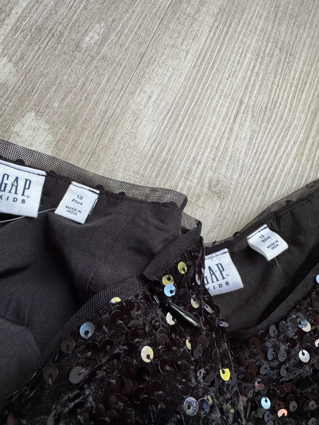 Gap Black Sequins Skirt NEW