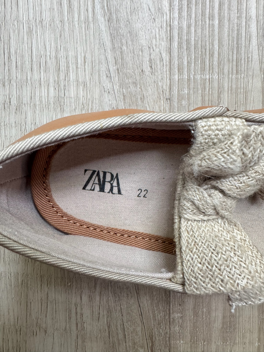 Zara Brown Mary Janes