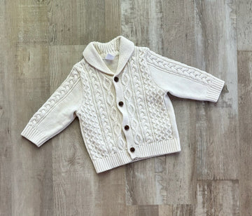 Gap Cream Cable Knit Cardigan