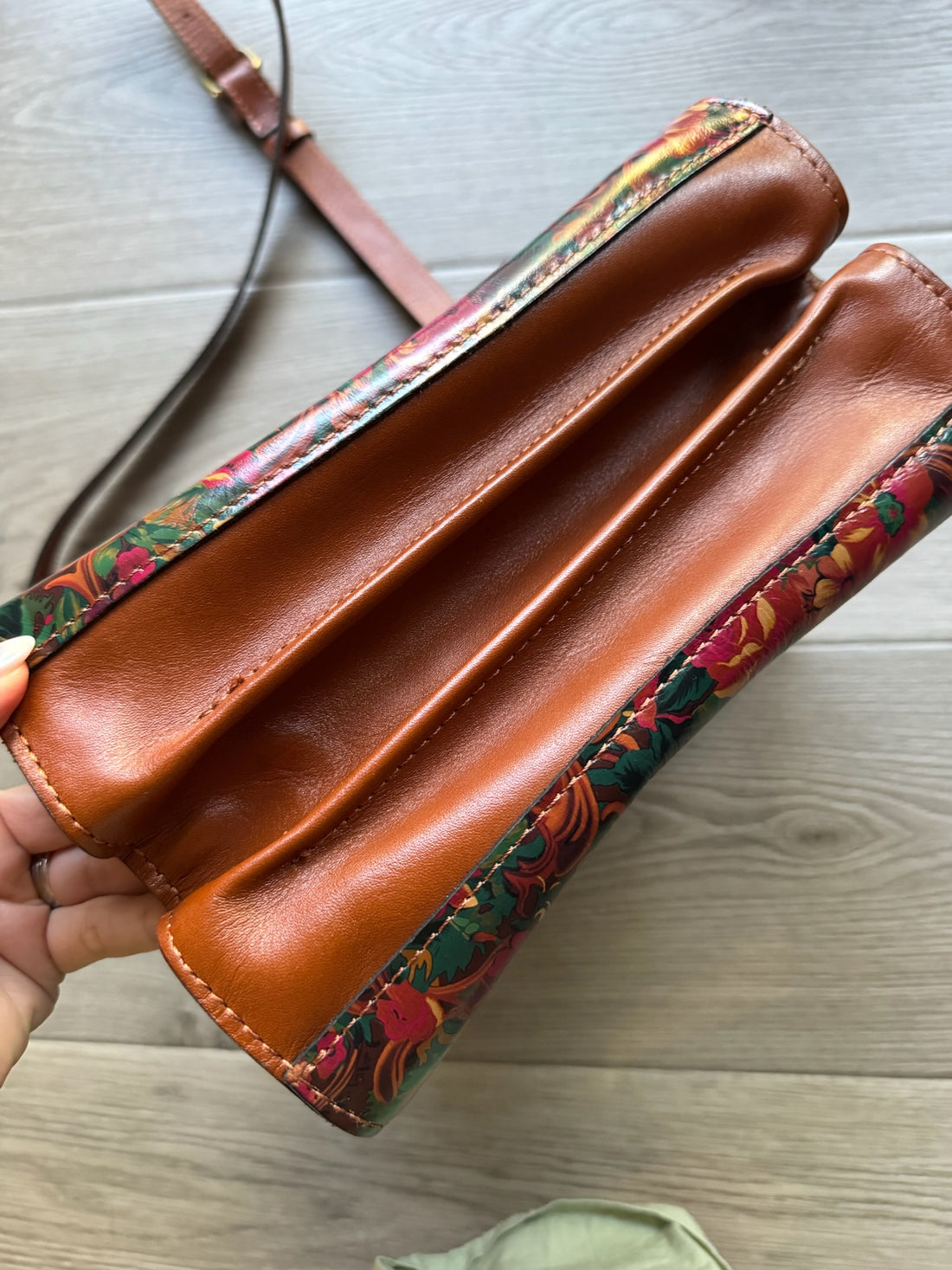 Patricia Nash Floral Leather Purse