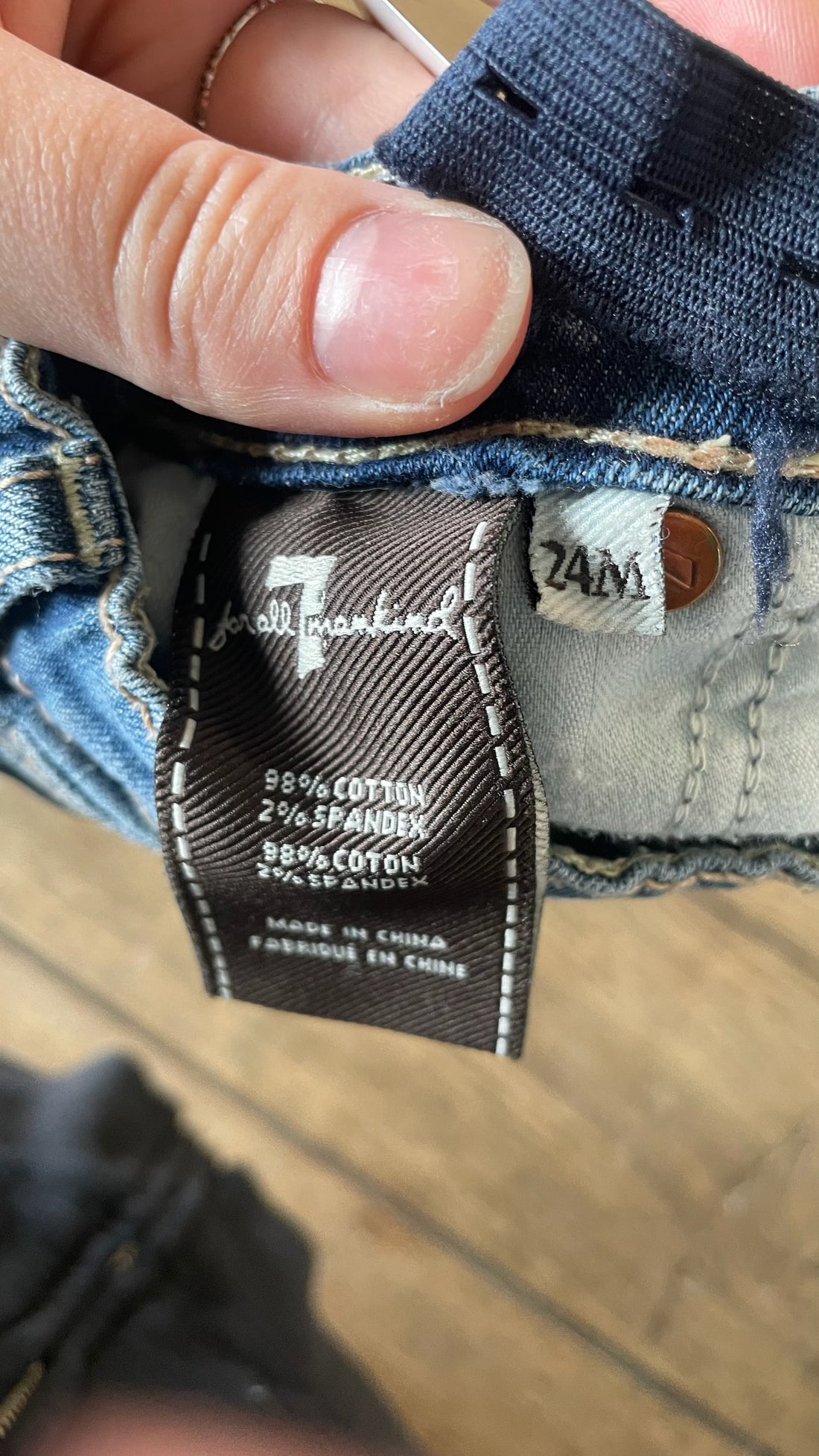7 For All Mankind Jean Shorts