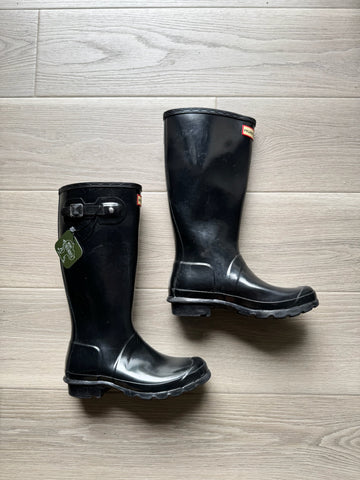 Hunter Black Boots