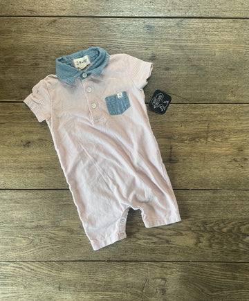 Me & Henry Pink Romper