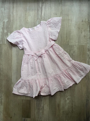 Boden Pink Seersucker Dress - NEW