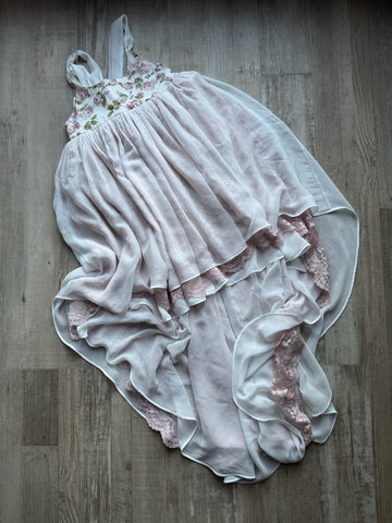 Pleiades Floral Chiffon Dress AS IS