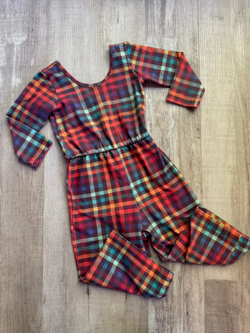 Alice & Ames Plaid Romper