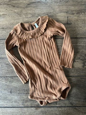 Rylee & Cru Brown Onesie
