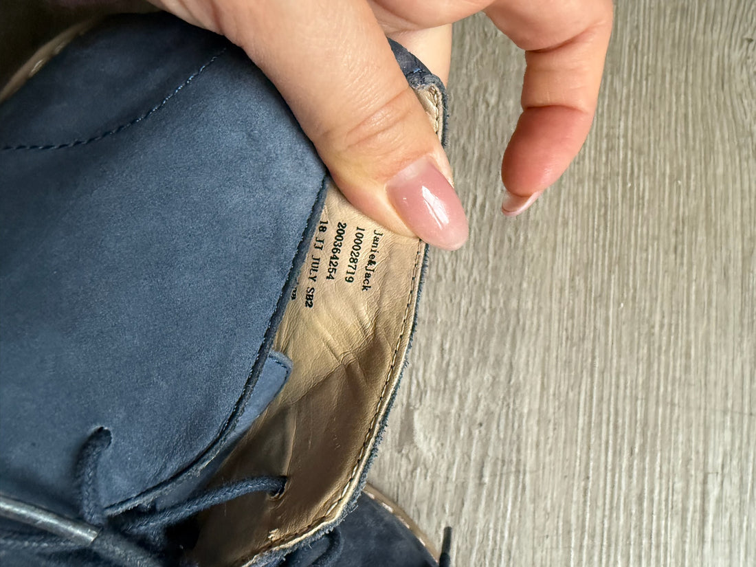 Janie & Jack Blue Booties