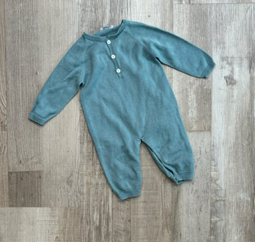 Wedoble Blue Knit Romper