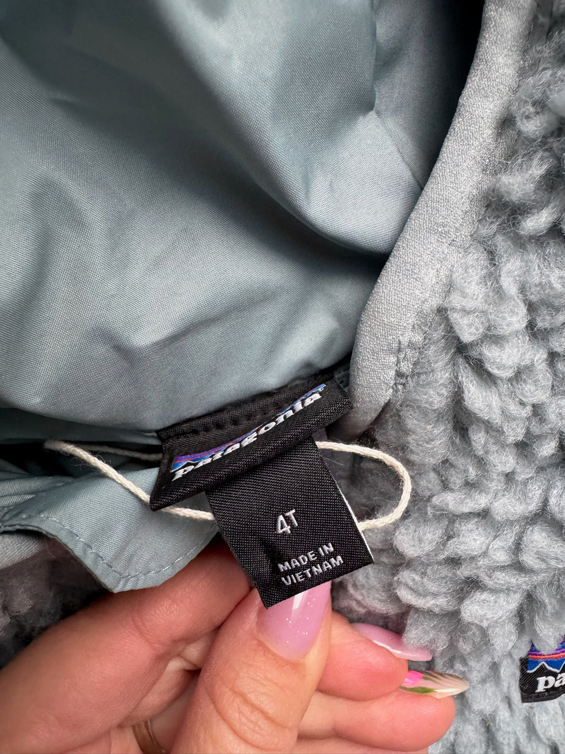 Patagonia Grey Sherpa Jacket