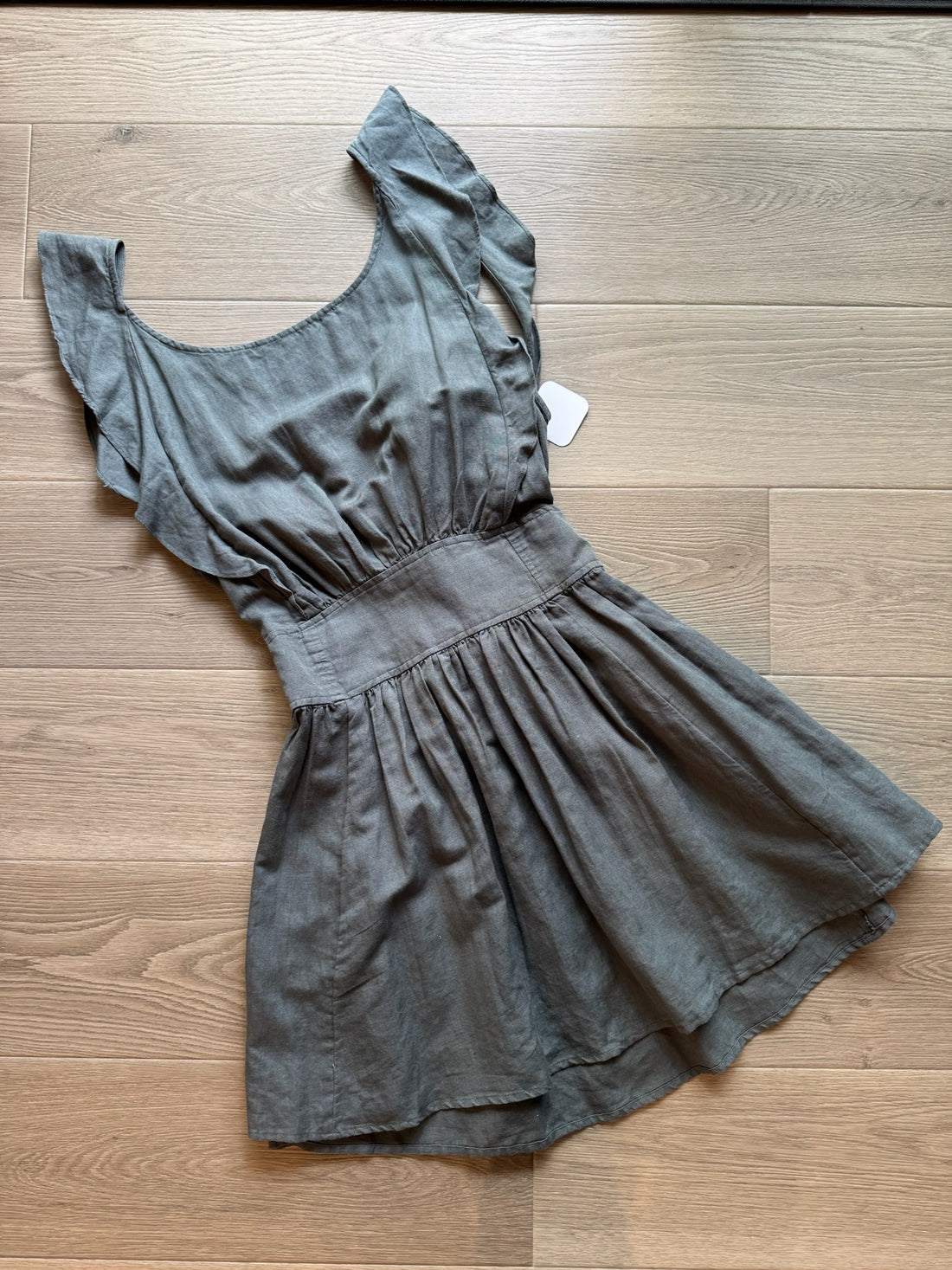 Free People Erin Ruffle Mini Dress - W