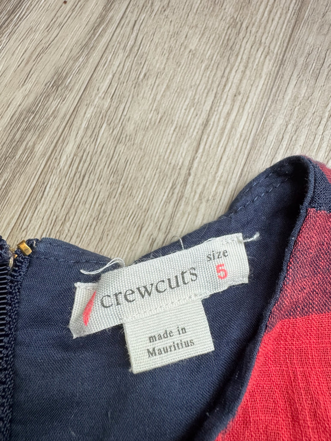 CrewCuts Red & Black Checkered Dress