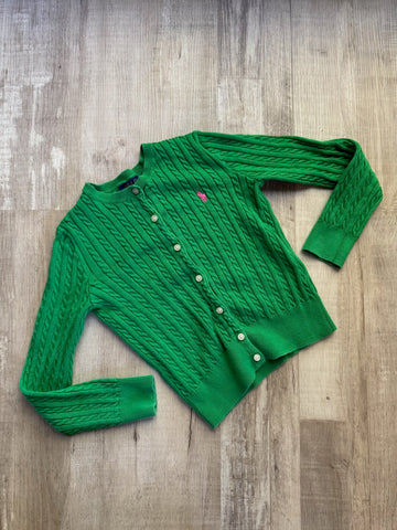 Polo Ralph Lauren Green Cardigan