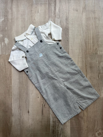 Janie & Jack Vintage Grey Set