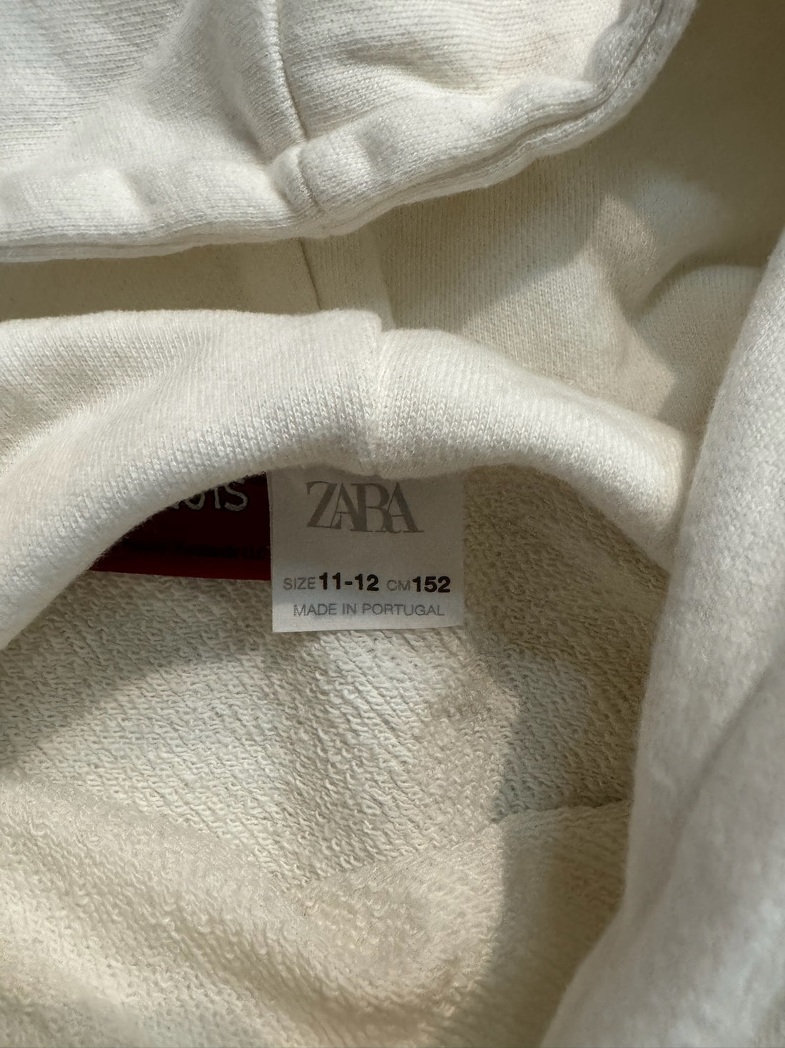 Zara White Snoopy Hoodie