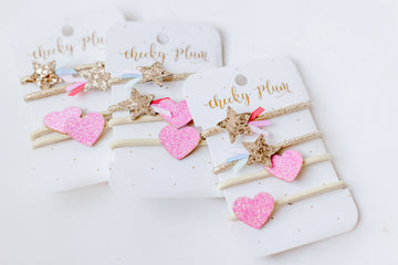 Shooting Stars Ponytail Holders