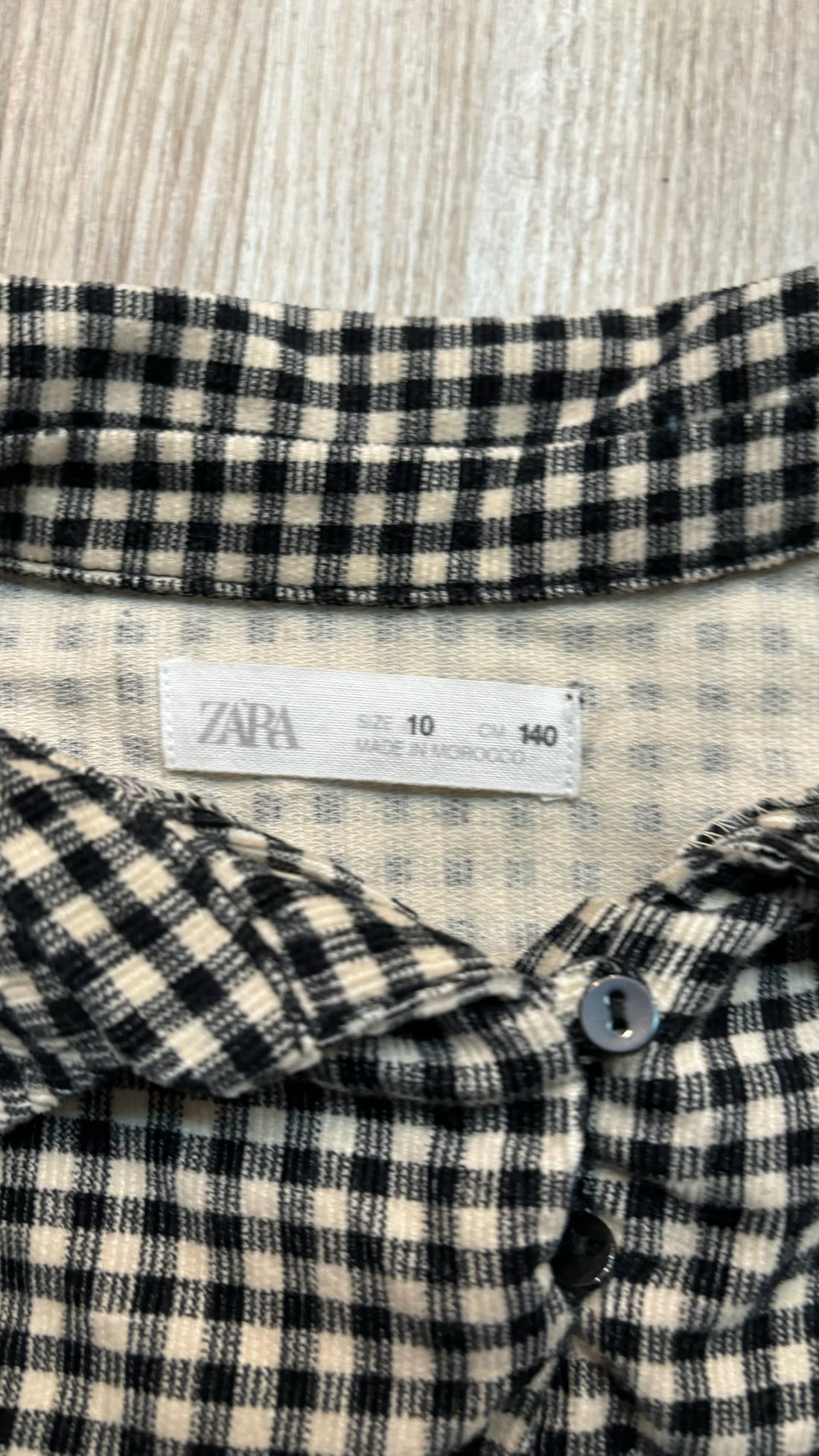 Zara Checkered Dress