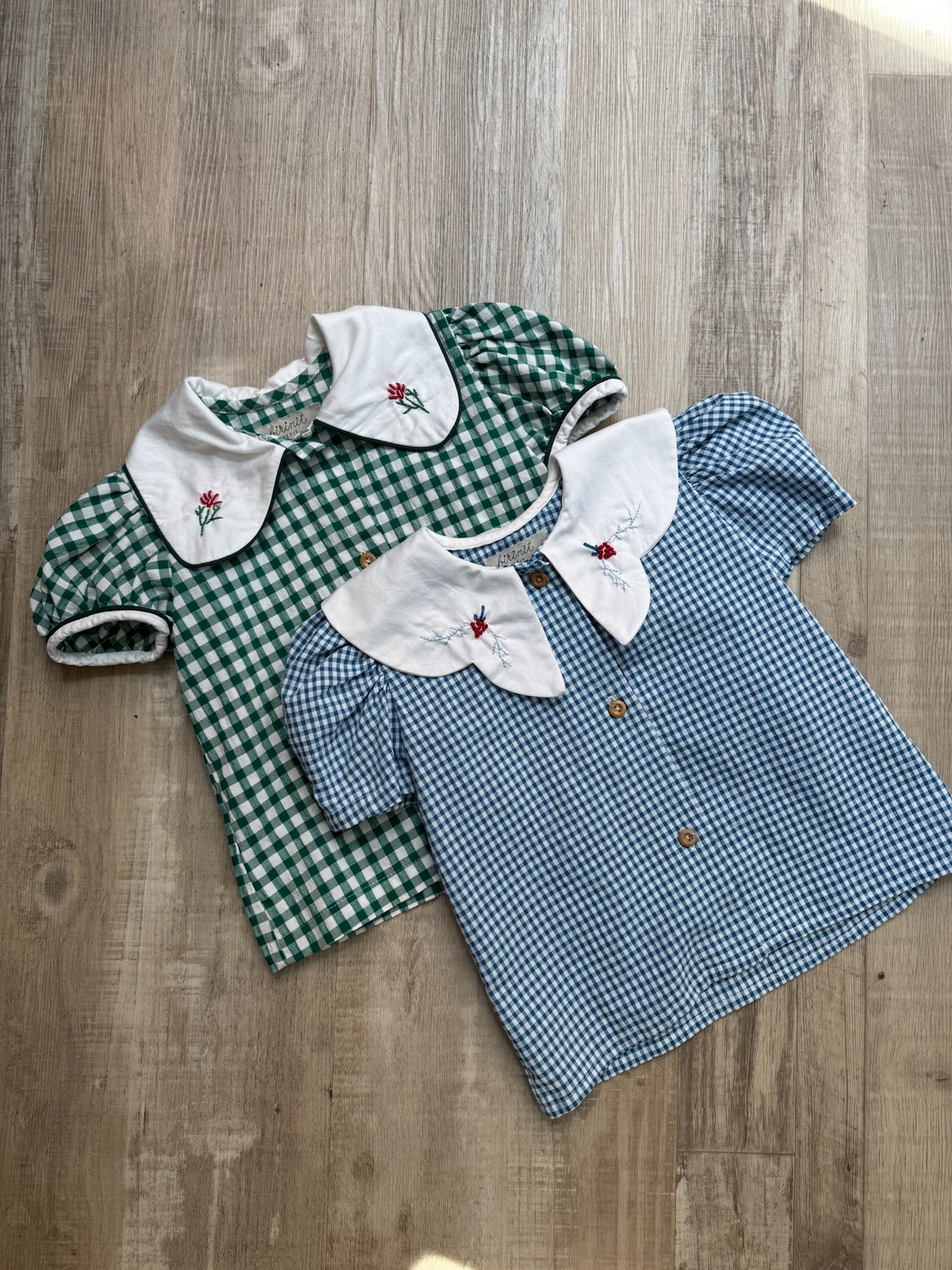 Birinit Plaid Blouse AS IS