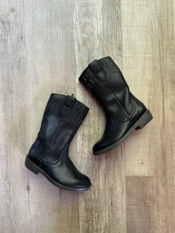 Clarks Black Leather Boots