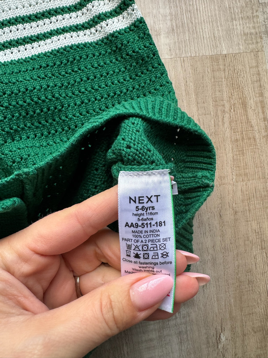 Next Green Sweater Top
