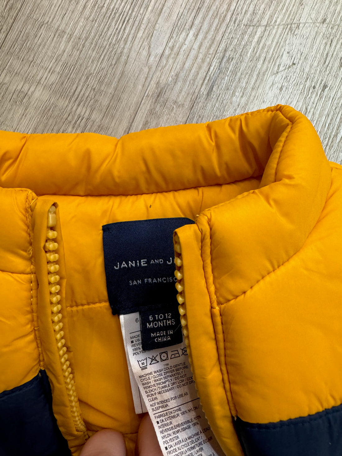 Janie & Jack Navy Puffer Vest