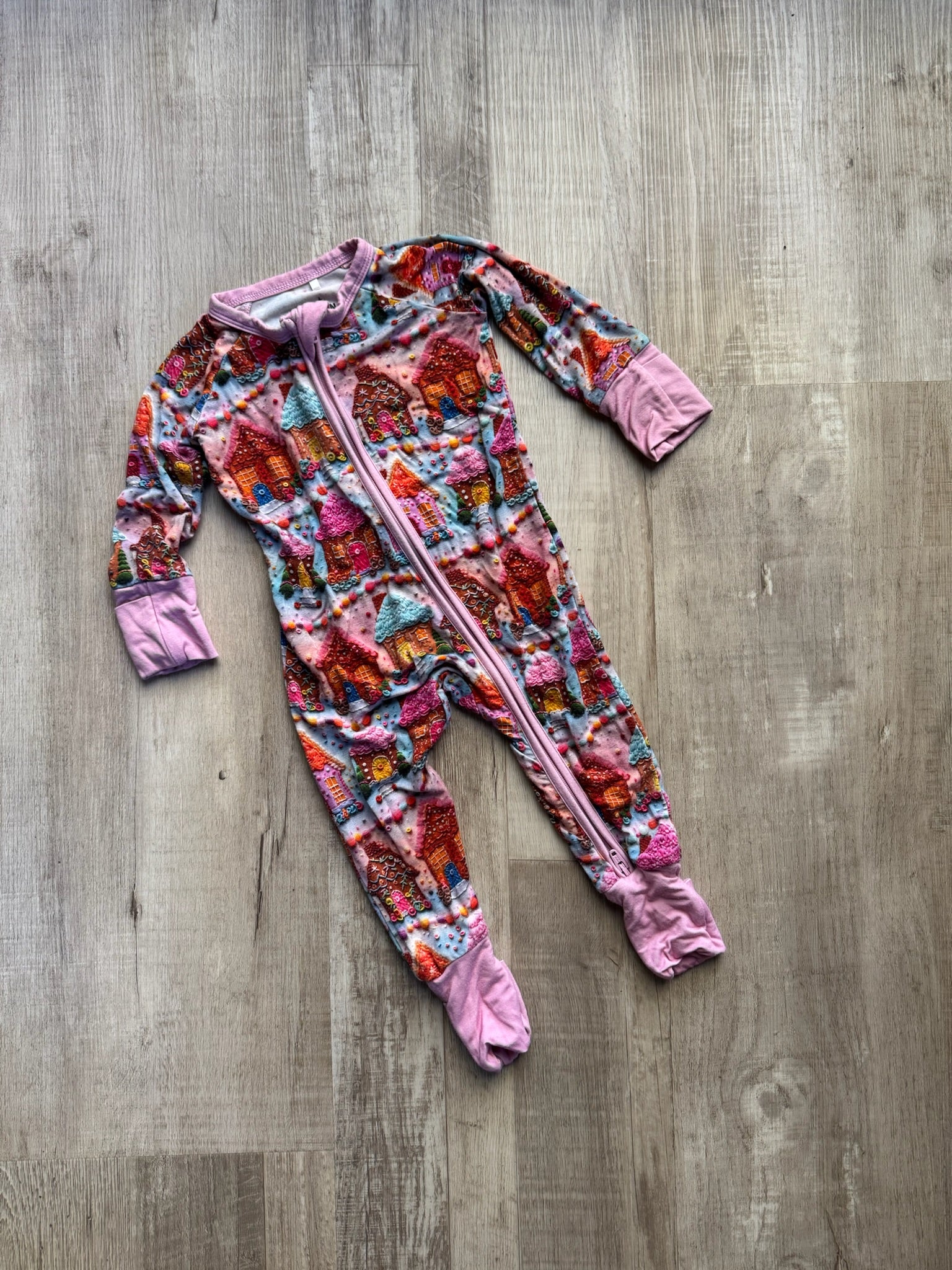 Boutique Bamboo Gingerbread House Pajamas