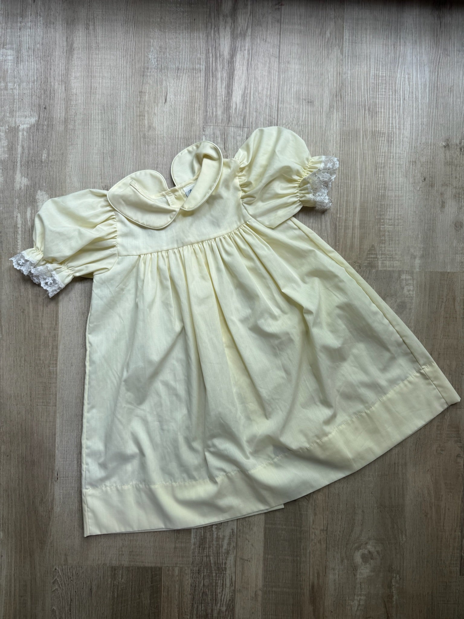 Bryan Vintage Yellow Dress
