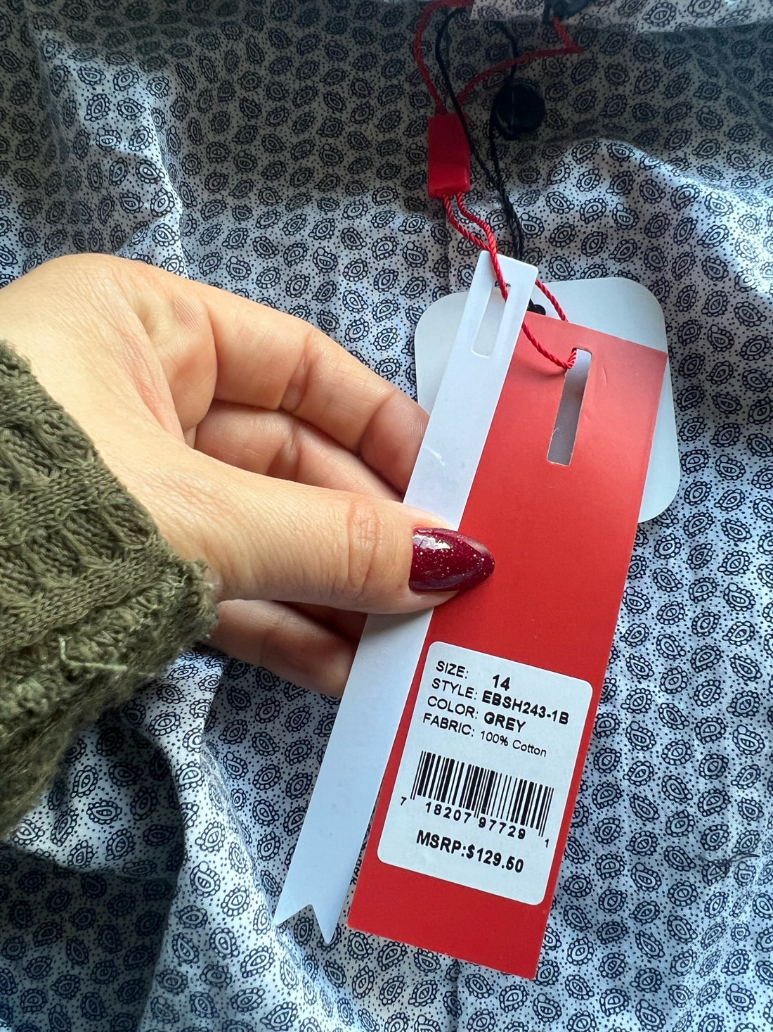 ELIE Button Down Shirt