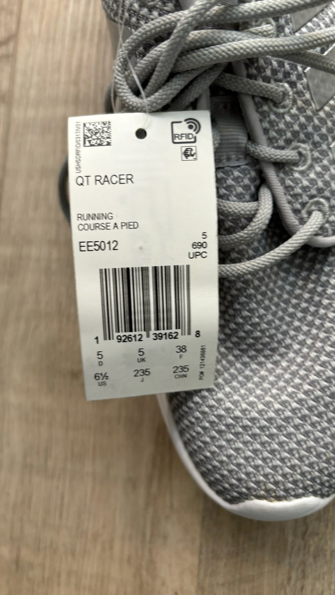 Adidas Grey - NEW