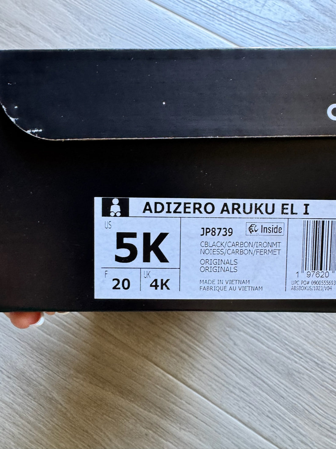 Adidas Black Adizero Aruku Shoes